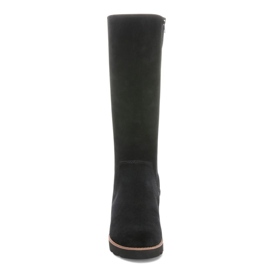 Bottes Hautes Noires Petrie – Taille 8 US (femme) – Occasion état Excellent